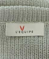 L'EQUIPE YOSHIE INABA（レキップヨシエイナバ）ニット・セーター グレー サイズ:38(S位) レディース/2200672211034