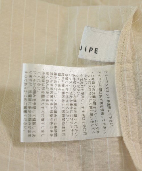 L'EQUIPE YOSHIE INABA（レキップヨシエイナバ）カジュアルシャツ ベージュ サイズ:38(S位) レディース/2200672211058