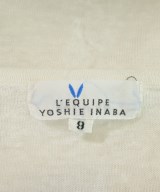 L'EQUIPE YOSHIE INABA（レキップヨシエイナバ）ベスト/ノースリーブ 白 サイズ:9(M位) レディース/2200731392094