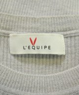 L'EQUIPE YOSHIE INABA（レキップヨシエイナバ）ニット・セーター グレー サイズ:38(S位) レディース/2200727750075