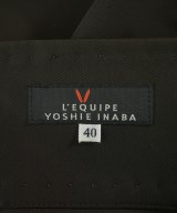 L'EQUIPE YOSHIE INABA（レキップヨシエイナバ）ロング・マキシ丈スカート 茶 サイズ:40(M位) レディース/2200732730055