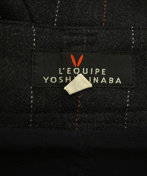 L'EQUIPE YOSHIE INABA（レキップヨシエイナバ）クロップドパンツ グレー サイズ:9(M位) レディース/2200683795059