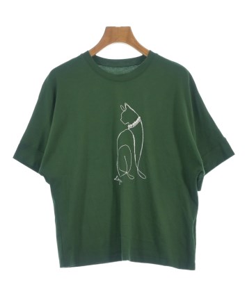 YOSHIE INABA ヨシエイナバ　黒 半袖 カットソー クルーネック L'EQUIPE YOSHIE INABA（レキップヨシエイナバ）Tシャツ・カットソー