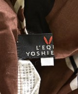 L'EQUIPE YOSHIE INABA（レキップヨシエイナバ）ブラウス 茶 サイズ:38(S位) レディース/2200682312028