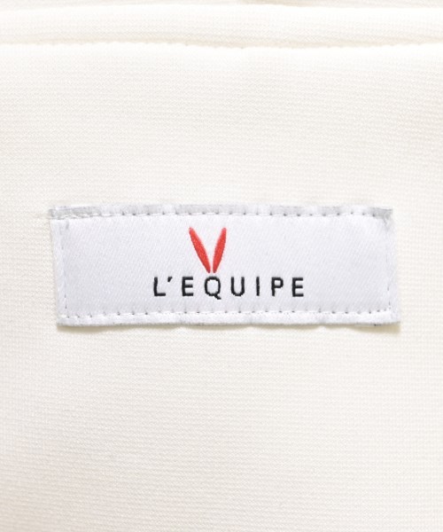 L'EQUIPE YOSHIE INABA（レキップヨシエイナバ）ブルゾン 白 サイズ:38(S位) レディース/2200687189021