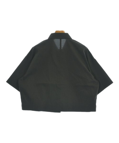 L'EQUIPE YOSHIE INABA（レキップヨシエイナバ）カジュアルシャツ 黒 サイズ:38(S位) レディース/2200689655029
