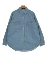 L'EQUIPE YOSHIE INABA（レキップヨシエイナバ）カジュアルシャツ 青 サイズ:38(S位) レディース/2200689655043
