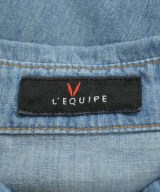 L'EQUIPE YOSHIE INABA（レキップヨシエイナバ）カジュアルシャツ 青 サイズ:38(S位) レディース/2200689655043