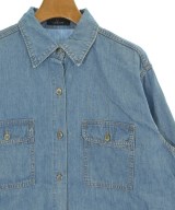 L'EQUIPE YOSHIE INABA（レキップヨシエイナバ）カジュアルシャツ 青 サイズ:38(S位) レディース/2200689655043