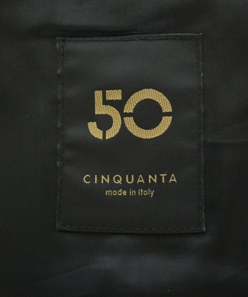 Cinquanta（チンクアンタ）ライダース 黒 サイズ:44(S位) メンズ/2200628609052