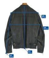 Cinquanta（チンクアンタ）ライダース 黒 サイズ:44(S位) メンズ/2200628609052