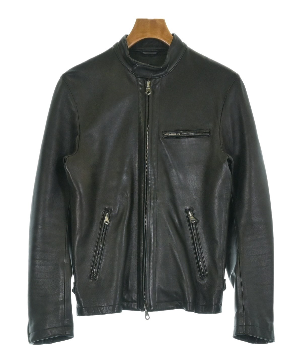 Cinquanta（チンクアンタ）ライダース 黒 サイズ:44(S位) メンズ