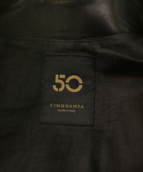 Cinquanta（チンクアンタ）カジュアルシャツ 黒 サイズ:48(L位) メンズ/2200616443057