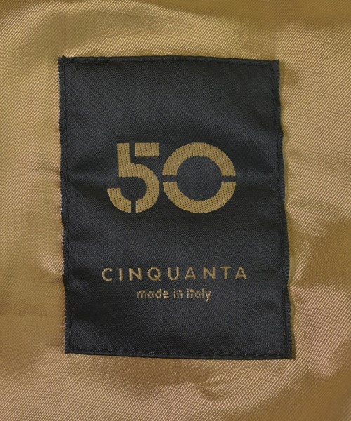 Cinquanta（チンクアンタ）ライダース 茶 サイズ:50(XL位) メンズ/2200609713037