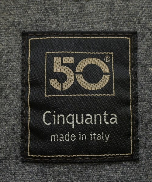 Cinquanta（チンクアンタ）ライダース 茶 サイズ:46(M位) メンズ/2200668358019