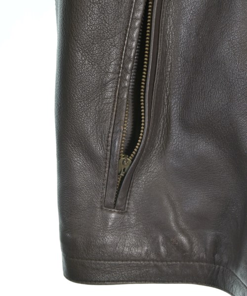 Cinquanta（チンクアンタ）ライダース 茶 サイズ:46(M位) メンズ/2200668358019