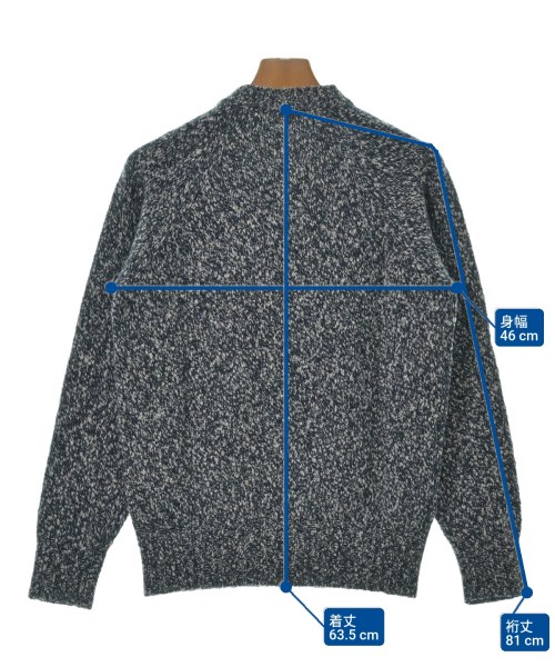 Drumohr（ドルモア）ニット・セーター 紺 サイズ:46(M位) メンズ/2200620125031