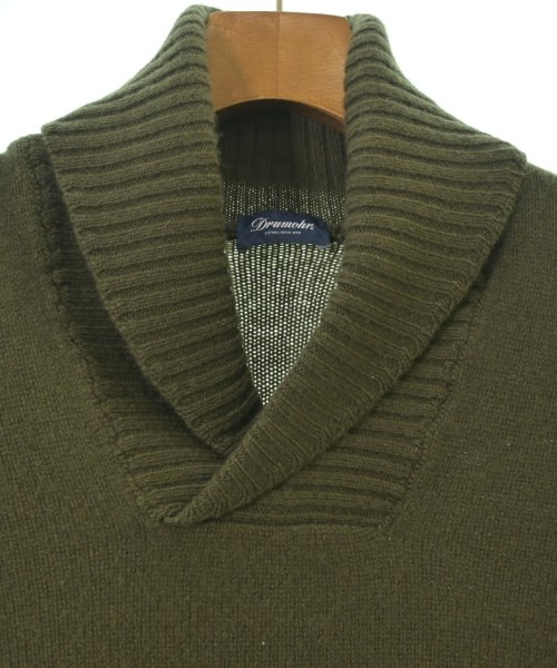 Drumohr（ドルモア）ニット・セーター カーキ サイズ:48(L位) メンズ/2200622523026