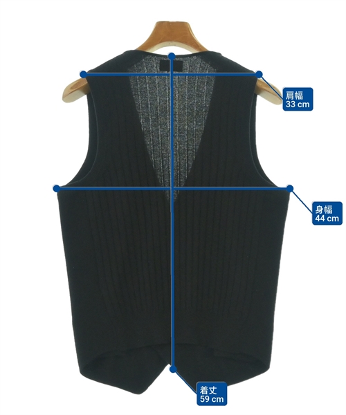 Drumohr（ドルモア）ベスト 黒 サイズ:46(M位) メンズ/2200620478113