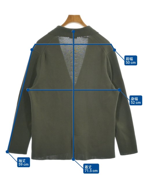 Drumohr（ドルモア）ジャケット カーキ サイズ:50(XL位) メンズ/2200628636034