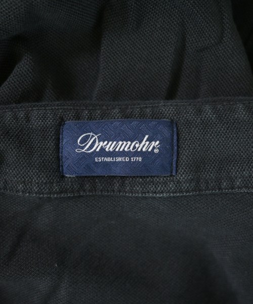 Drumohr（ドルモア）ポロシャツ 黒 サイズ:M メンズ/2200607006254