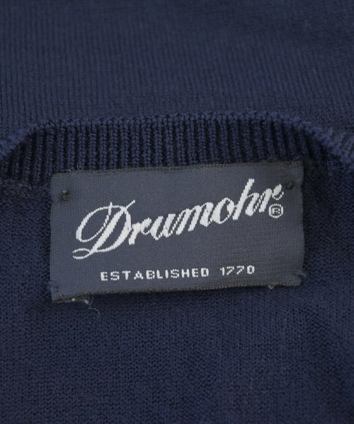 Drumohr（ドルモア）ニット・セーター 紺 サイズ:40(M位) メンズ/2200614701104