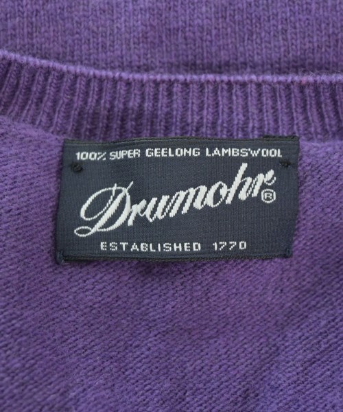 Drumohr（ドルモア）ニット・セーター 紫 サイズ:40(XXS位) メンズ/2200620494090