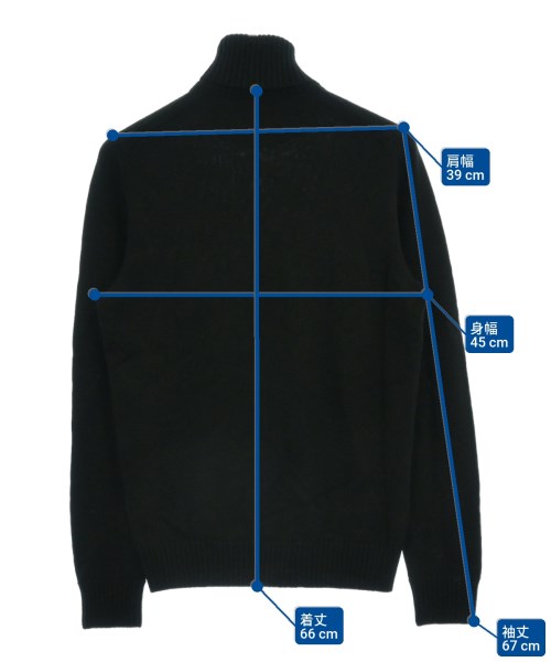 Drumohr（ドルモア）ニット・セーター 黒 サイズ:46(M位) メンズ/2200620660150