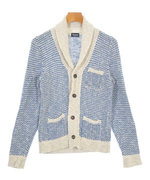 Drumohr(ドルモア)カーディガン 青 サイズ:44(S位)/2200677631059