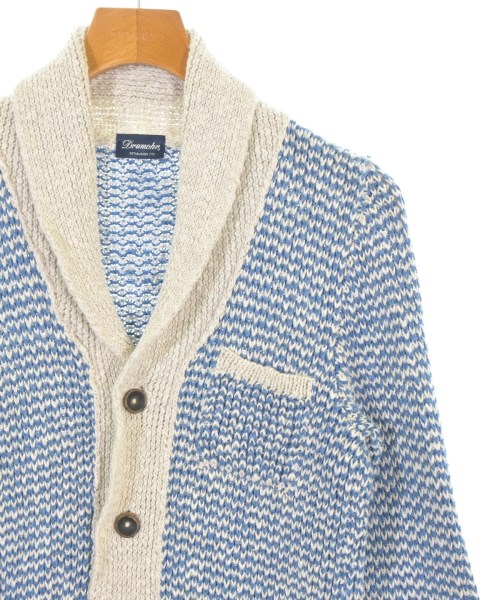 Drumohr（ドルモア）カーディガン 青 サイズ:44(S位) メンズ/2200677631059