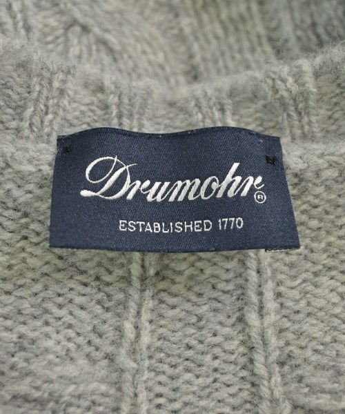 Drumohr（ドルモア）ニット・セーター グレー サイズ:46(M位) メンズ/2200672807237