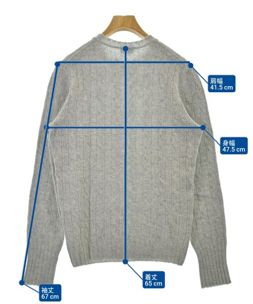 Drumohr（ドルモア）ニット・セーター グレー サイズ:46(M位) メンズ/2200672807237