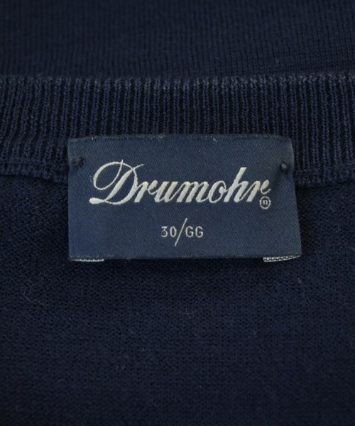 Drumohr（ドルモア）ニット・セーター 紺 サイズ:48(L位) メンズ/2200680332165