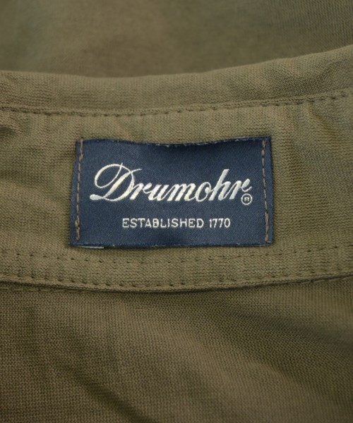 Drumohr（ドルモア）ポロシャツ カーキ サイズ:XS メンズ/2200700479085