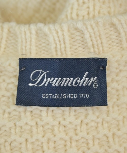 Drumohr（ドルモア）ニット・セーター 白 サイズ:44(S位) メンズ/2200707795010