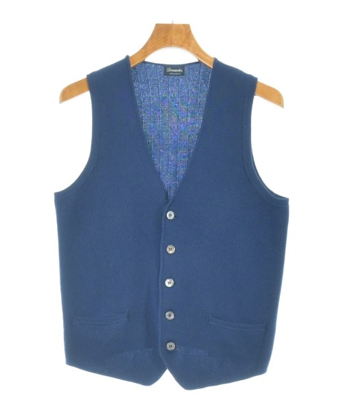 Drumohr(ドルモア)ベスト 紺 サイズ:48(L位)/2200646927213