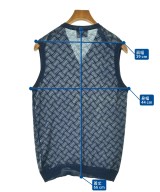 Drumohr（ドルモア）ベスト 青 サイズ:46(M位) メンズ/2200649115020