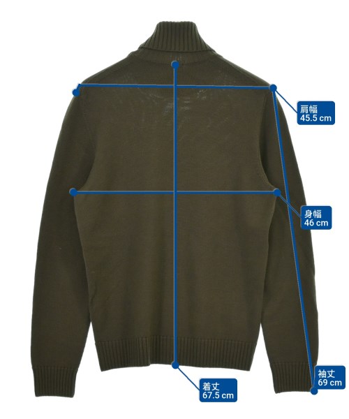 Drumohr（ドルモア）ニット・セーター カーキ サイズ:46(M位) メンズ/2200651035026