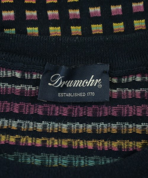 Drumohr（ドルモア）ニット・セーター 紺 サイズ:48(L位) メンズ/2200641617027