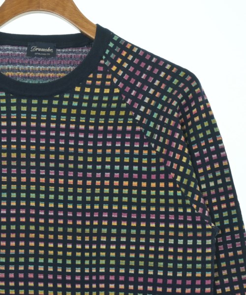 Drumohr（ドルモア）ニット・セーター 紺 サイズ:48(L位) メンズ/2200641617027