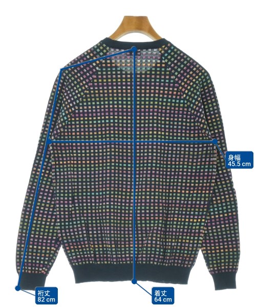 Drumohr（ドルモア）ニット・セーター 紺 サイズ:48(L位) メンズ/2200641617027