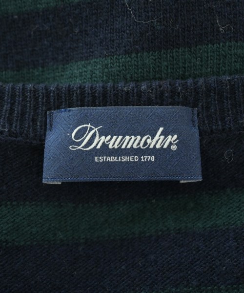 Drumohr（ドルモア）ニット・セーター 紺 サイズ:44(S位) メンズ/2200653492018