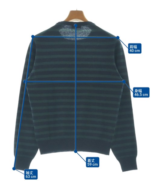 Drumohr（ドルモア）ニット・セーター 紺 サイズ:44(S位) メンズ/2200653492018