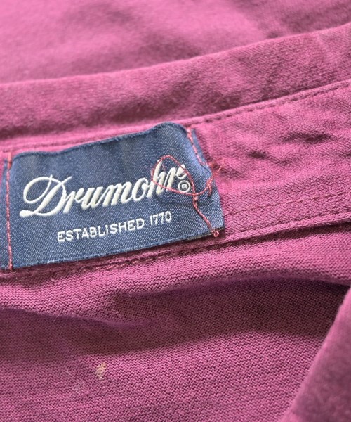 Drumohr（ドルモア）ポロシャツ 紫 サイズ:L メンズ/2200705549356