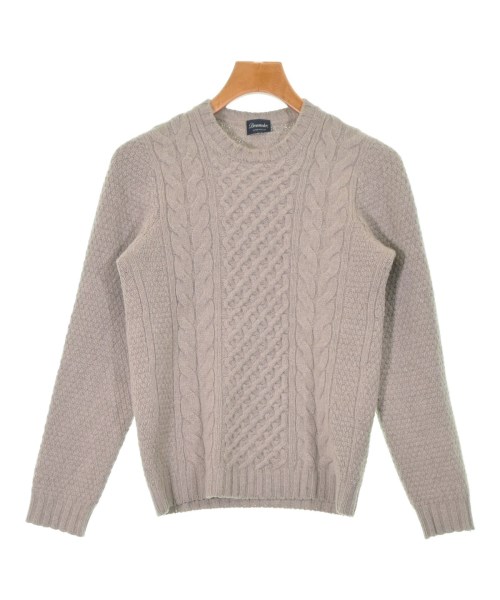 Drumohr(ドルモア)ニット・セーター 茶 サイズ:44(S位)/2200667574014