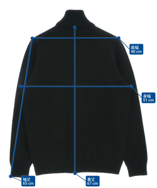 Drumohr（ドルモア）ニット・セーター 黒 サイズ:-(M位) メンズ/2200669302011