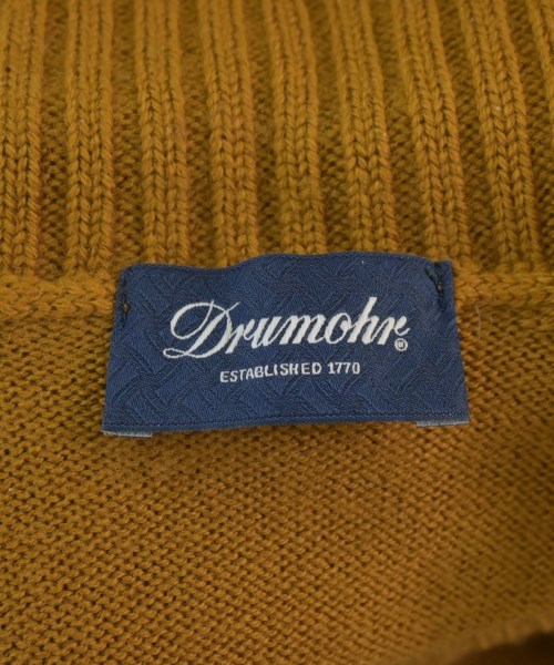 Drumohr（ドルモア）ニット・セーター 黄 サイズ:50(XL位) メンズ/2200669302059