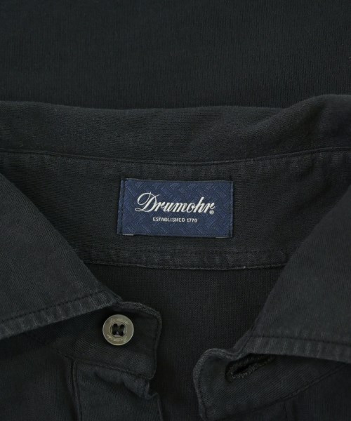 Drumohr（ドルモア）ポロシャツ 黒 サイズ:XS メンズ/2200692770030