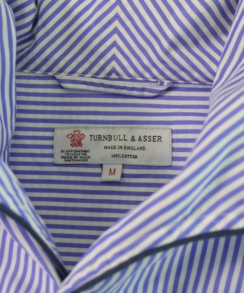Turnbull&Asser（ターンブルアンドアッサー）カジュアルシャツ 青 サイズ:M メンズ/2200641925184
