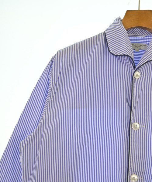 Turnbull&Asser（ターンブルアンドアッサー）カジュアルシャツ 青 サイズ:M メンズ/2200641925184